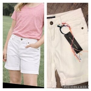 Lucky Brand White KENDALL SHORT